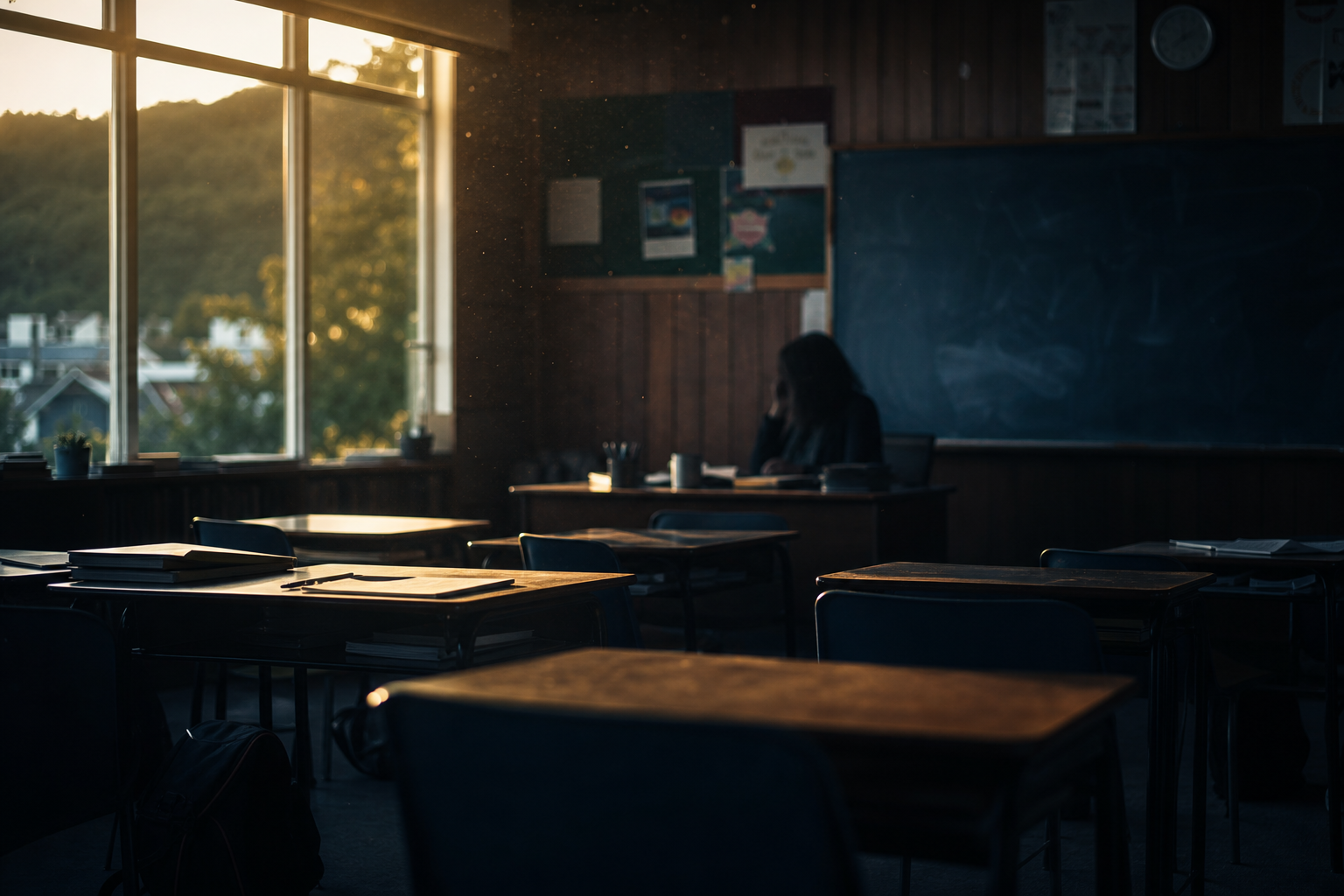 Visible Daily Home briefing on a dark screen